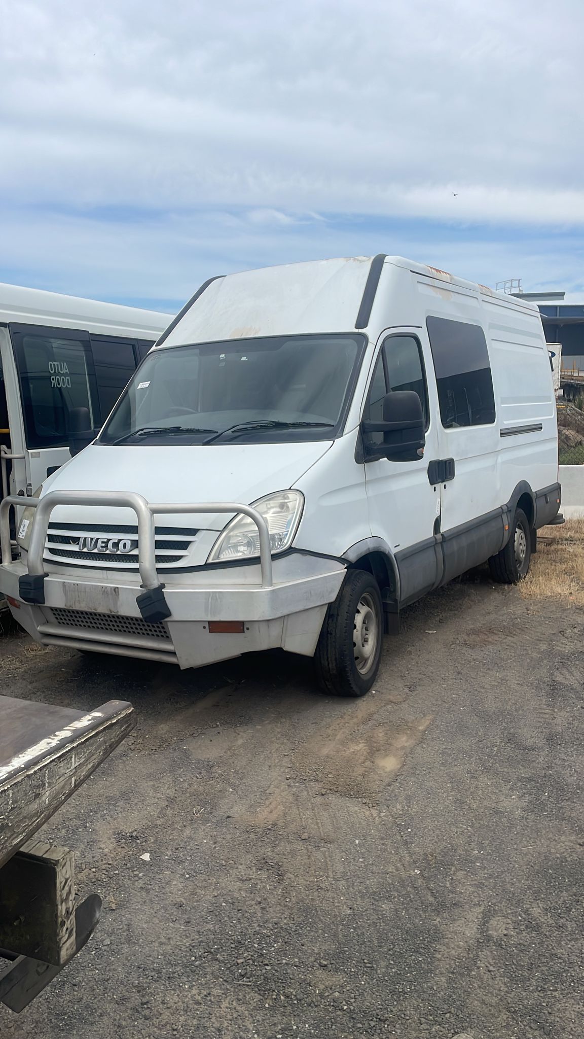 Sell My Scrap Car Gembrook VIC 1 White van in a vehicle yard
